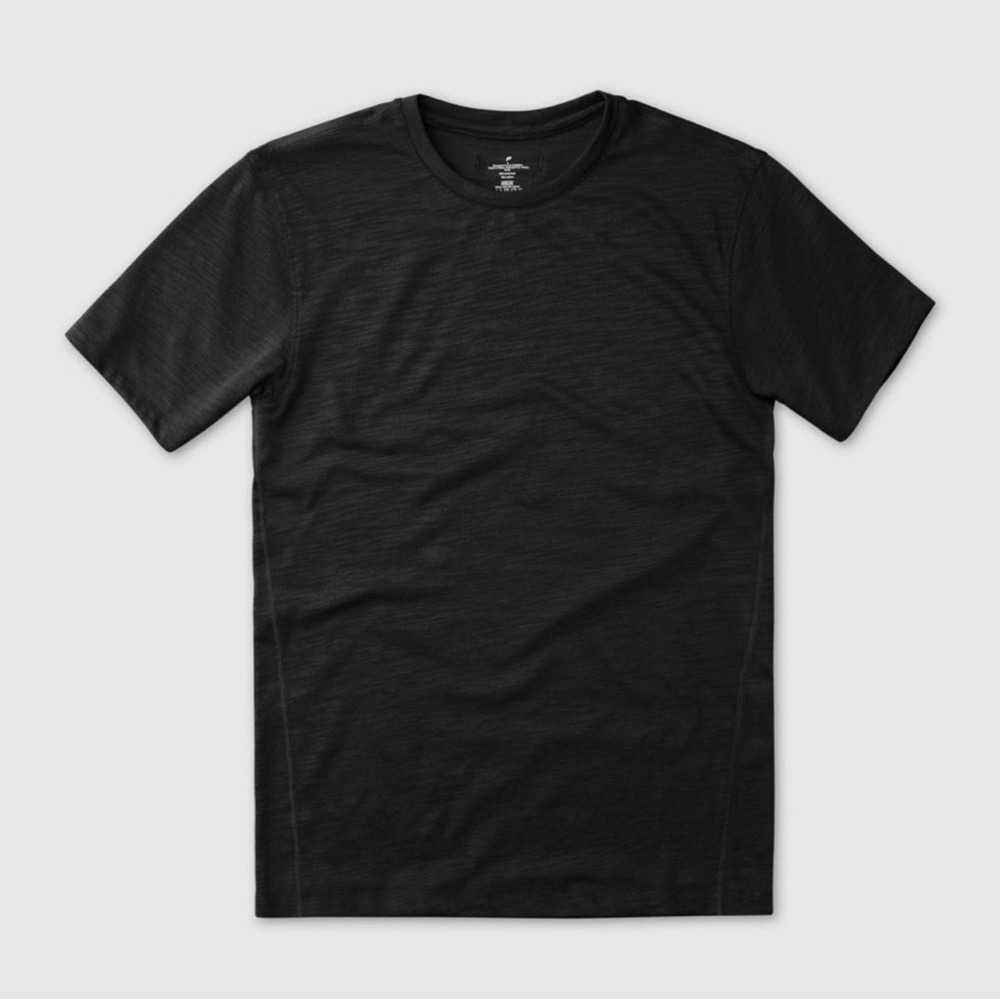 Fabletics The Front Row Tee Black Medium NWT - Picture 6 of 6